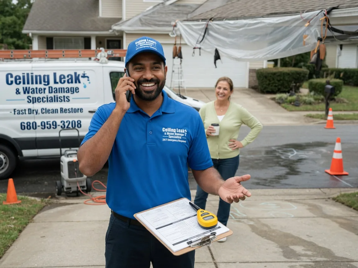 Ceiling Leak Cleanup Mahwah, NJ FAQs